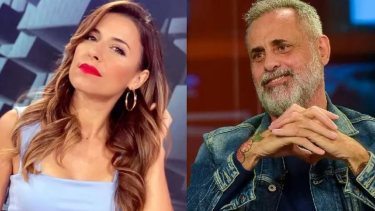 Mariana Brey y Jorge Rial. 