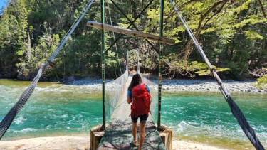 El Cajón del Azul, un destino imperdible en El Bolsón. Foto archivo. 