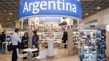 Argentina, años anteriores, en la Feria Internacional del Libro de Frankfurt. Foto: Gentileza