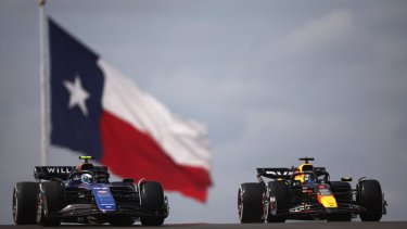 El piloto argentino comenzó a girar en el GP de Austin con la única práctica libre.