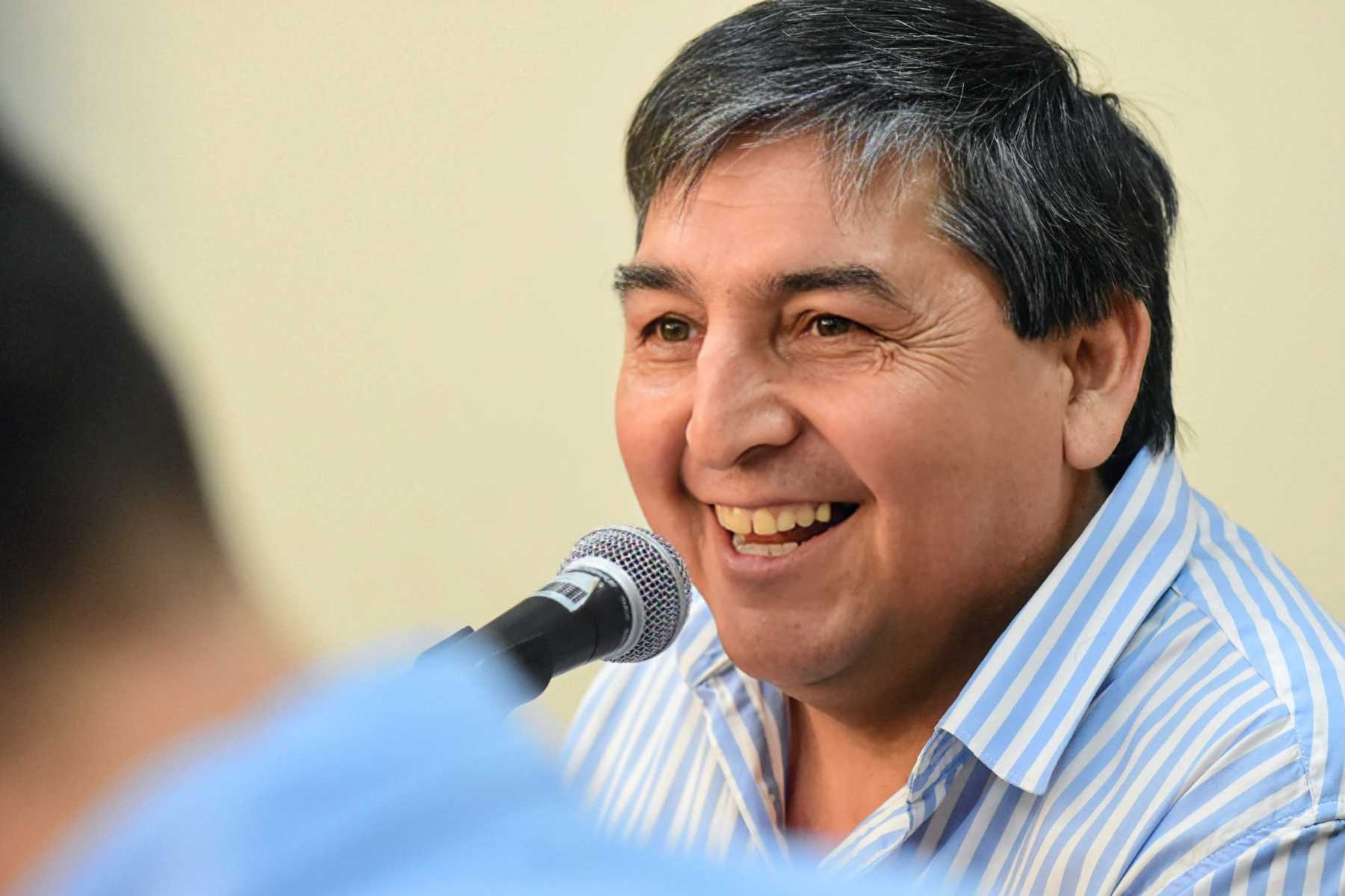 «La cuestión de la campaña es desde el momento que uno tiene intenciones de presentarse», dijo Quintriqueo