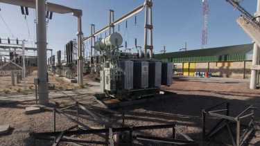La estación transformadora de Centenario se incendió en 2023. Foto: Oscar Livera.