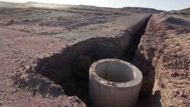 En el Z1, donde se diagramaron 418 lotes, comenzaron las obras de infraestructura para un sector que se entregará en 2025 (foto Oscar Livera)