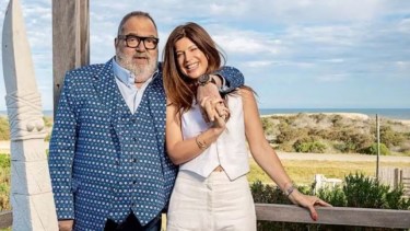 Jorge Lanata y Elba Marcovecchio
