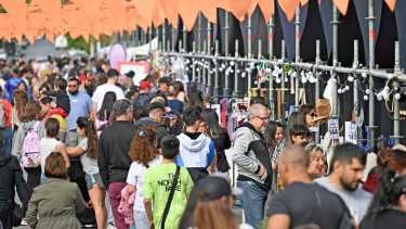 La feria más grande de Neuquén tendrá su edición navideña. Foto: Florencia Salto. 
