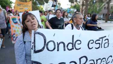 Silencio oficial a cuatro meses de la desaparición de Luciana Muñoz en Neuquén. Foto: Fabián Ceballos
