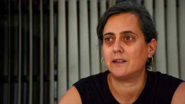 Actualmente es docente e investigadora en la UNRN, doctorada en Teoría Política en la Universidad de Georgetown. Foto Matías Subat.