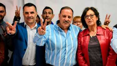 Video: Ricardo Quintela en Neuquén y Roca este viernes, luego de que lanzaran a Cristina Kirchner para competirle en el PJ