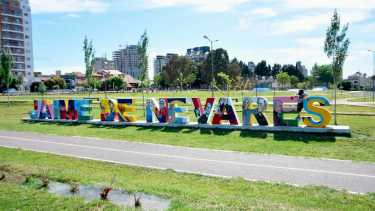 El parque Jaime de Nevares lo inauguró el municipio en 2020. Foto: Matías Subat.