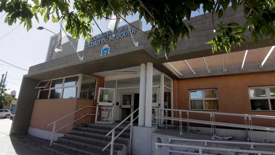 El hecho ocurrió en jurisdicción de la comisaría Tercera de Neuquén. Foto: Oscar Livera