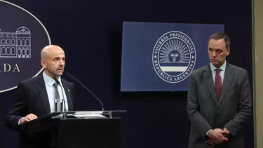 Adorni y Mogetta dieron detalles sobre el cierre de Trenes Argentinos Capital Humano. Foto Archivo.