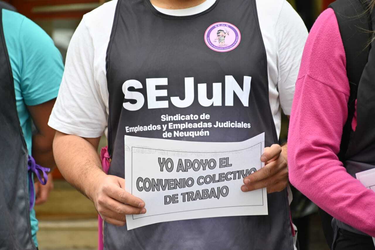 El Sejun tiene pendiente su convenio colectivo y el acuerdo salarial. Foto: Florencia Salto.