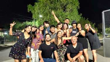 Una familia numerosa: doce hermanos. Foto: gentileza.