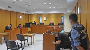 La formulación de cargos de este mediodía en Roca.