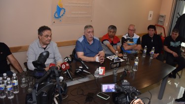 Héctor González: "No vamos a permitir que toquen a ningún trabajador". . (Gentileza)