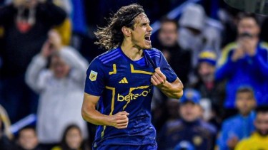 Edinson Cavani extenderá su contrato con Boca por un año. 