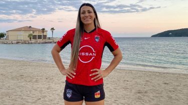 Micaela Pallero vive a 6 cuadras de la playa, en la costa del mar Mediterráneo.