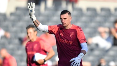 Franco Armani será baja en River para el duelo ante Platense. Foto: @RiverPlate.