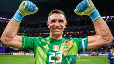 Dibu Martínez, regresa a la Selección Argentina.