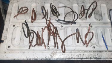 Los robos dejaron sin servicio de gas a algunas viviendas. 