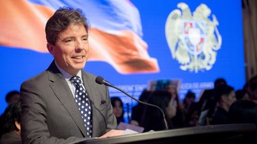 Sahores, el funcionario saliente. Foto: gentileza Infobae. 