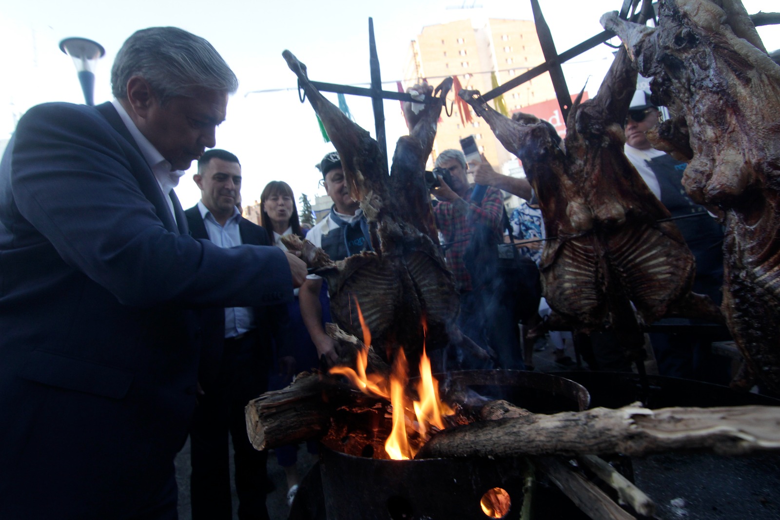 Presentaron la Fiesta del Chivito en Neuquén. Foto: Oscar Livera. 