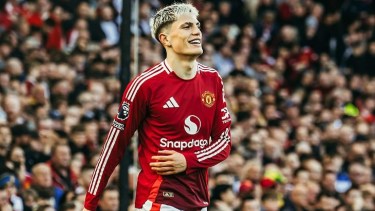 Alejandro Garnacho predijo quién ganaría el Balón de Oro.