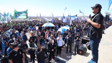 En septiembre se realizó una asamblea en Rincón a fin de marcar postura contra el protocolo antipiquete de Patricia Bullrich (gentileza)