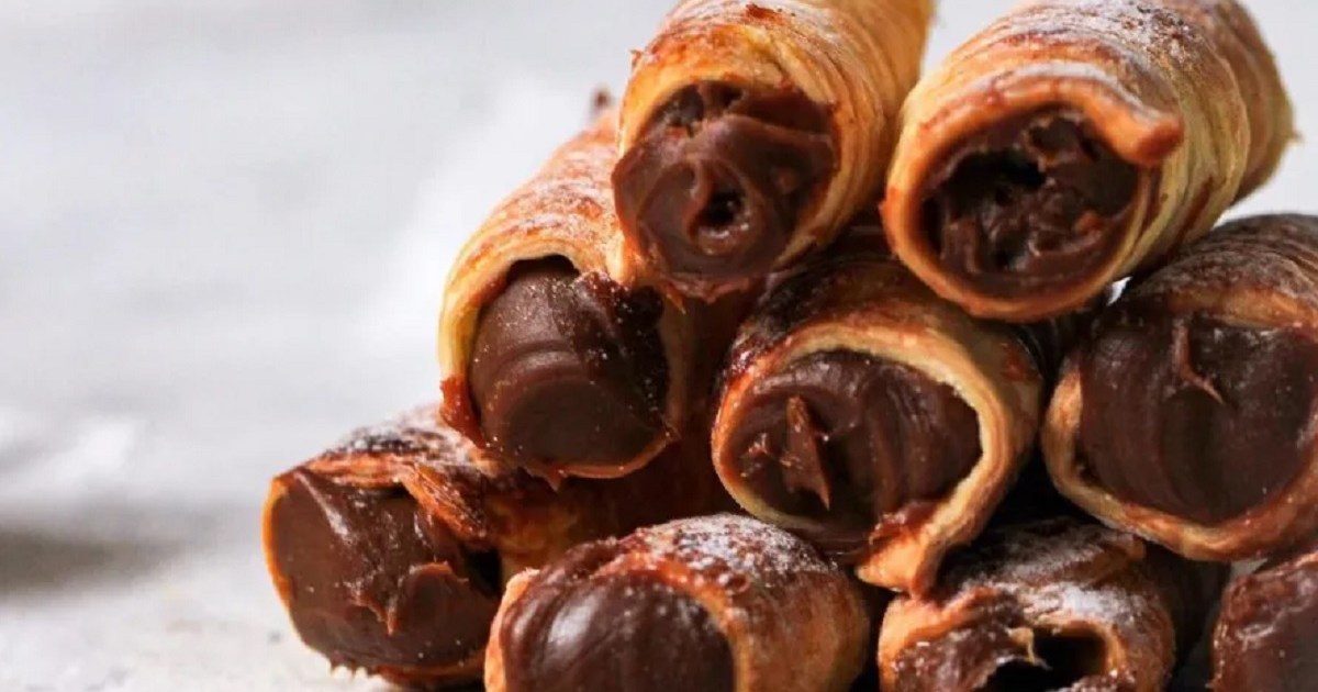 Receta rápida: cañoncitos de dulce de leche en 15 minutos
