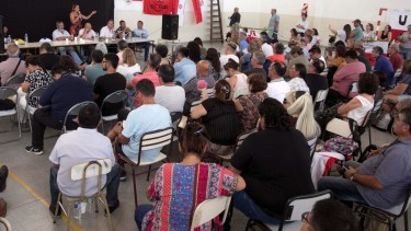 La Convención  de la UCR se reunió en enero del 2023 en Viedma para definir la estrategia electoral. Foto: Pablo Leguizamon
