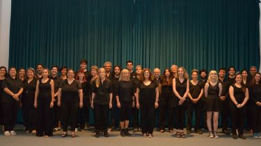 El Coro de la universidad nacional será anfitrión del encuentro. (FOTO: Gentileza UNCo)