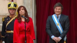 «Che Milei. Te noto algo nervioso»: Cristina Kirchner aseguró que es porque aún no se cerró un acuerdo con el FMI