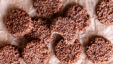 Galletitas de chocolate y quinoa sin horno ¡súper fáciles y saludables!