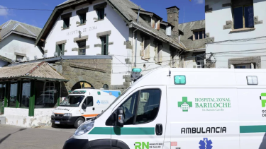 La joven está internada en el hospital de Bariloche. Foto: archivo