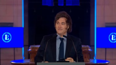 Javier Milei encabezó un acto para renombrar el edificio conocido como CCK