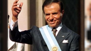 "La Carlos Menem", la nueva agrupación que apoyará a Javier Milei. Foto: NA