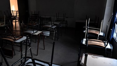 Hoy habrá paros en las escuelas de Bariloche y El Bolsón. Foto: Marcelo Ochoa.