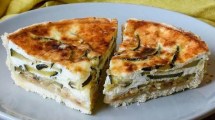 Imagen de Quiche de zucchinis: un clásico con toque de parmesano