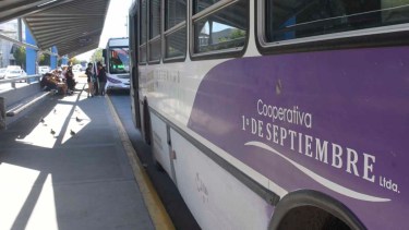 Cómo funcionarán los colectivos en Roca. Foto: archivo.