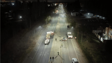 Corte en la Ruta 22 en Neuquén por un operativo de limpieza: los horarios y desvíos (Foto: gentileza Municipalidad de Neuquén)