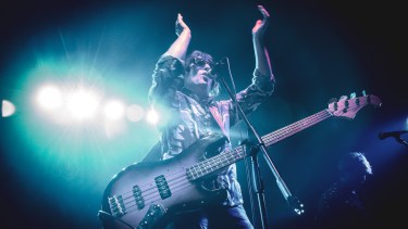 Fachi guitarrista y actual cantante de Viejas Locas. Foto: https://www.facebook.com/viejaslocasxfya/photos_by