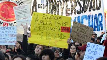 Actividades de universitarios. Foto: Marcelo Ochoa