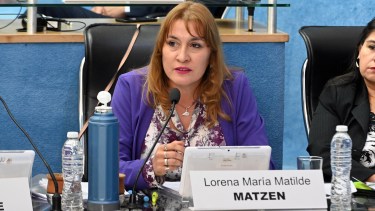 La legisladora rionegrina y reciente dirigente nacional del radicalismo fijó posición. Foto:  Marcelo Ochoa.