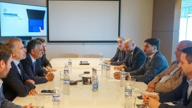 La reunión se llevó a cabo este miércoles. Foto: gentileza. 