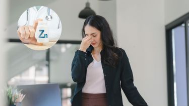 Una buena alimentación es fundamental para mantener niveles adecuados de zinc en el organismo. 