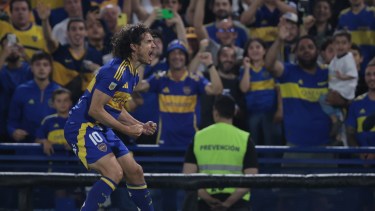 Boca le ganó a Godoy Cruz en la Bombonera. Foto: FBaires.