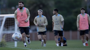 entrenamiento de la seleccion argentina de futbol/fotobaires/12/11/2024