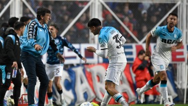 San Lorenzo de Almagro vs Racing Club de Avellaneda. Fecha 23 Torneo de la Liga Profesional. Fútbol Argentina Primera División. 17/11/2024