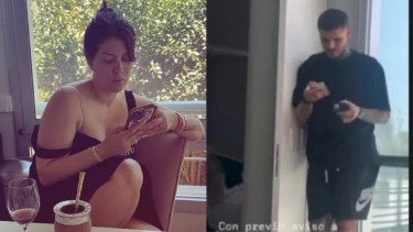 Wanda Nara y Mauro Icardi