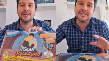 José Luis Berros, contento con el juego que sorteará.